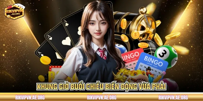 Khung giờ buổi chiều biến động vừa phải